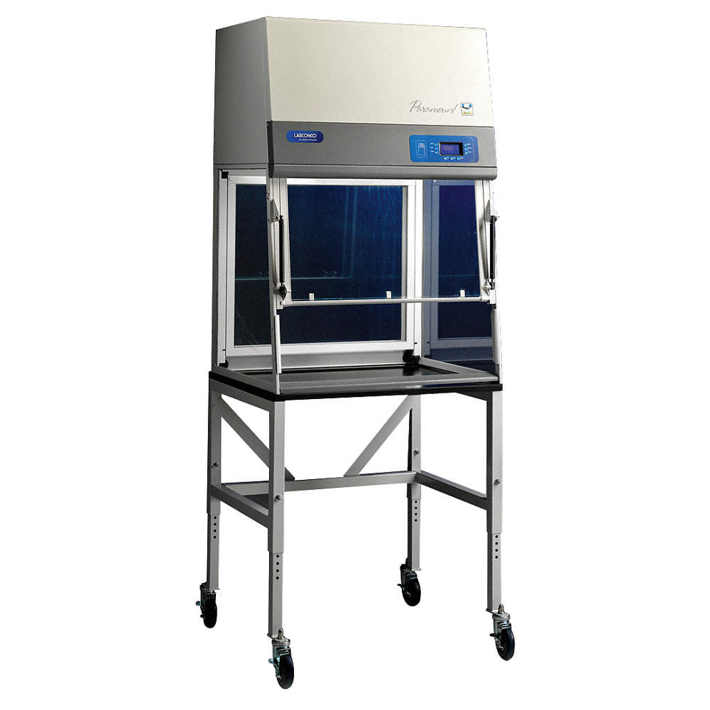 52 to 62 dBA/80 fpm Powder-Coated Aluminum Ductless Enc